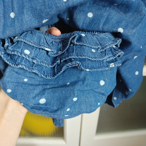 2/$35 - Gymboree Baby Denim Dress with Polka Dots - Picture 8 of 8